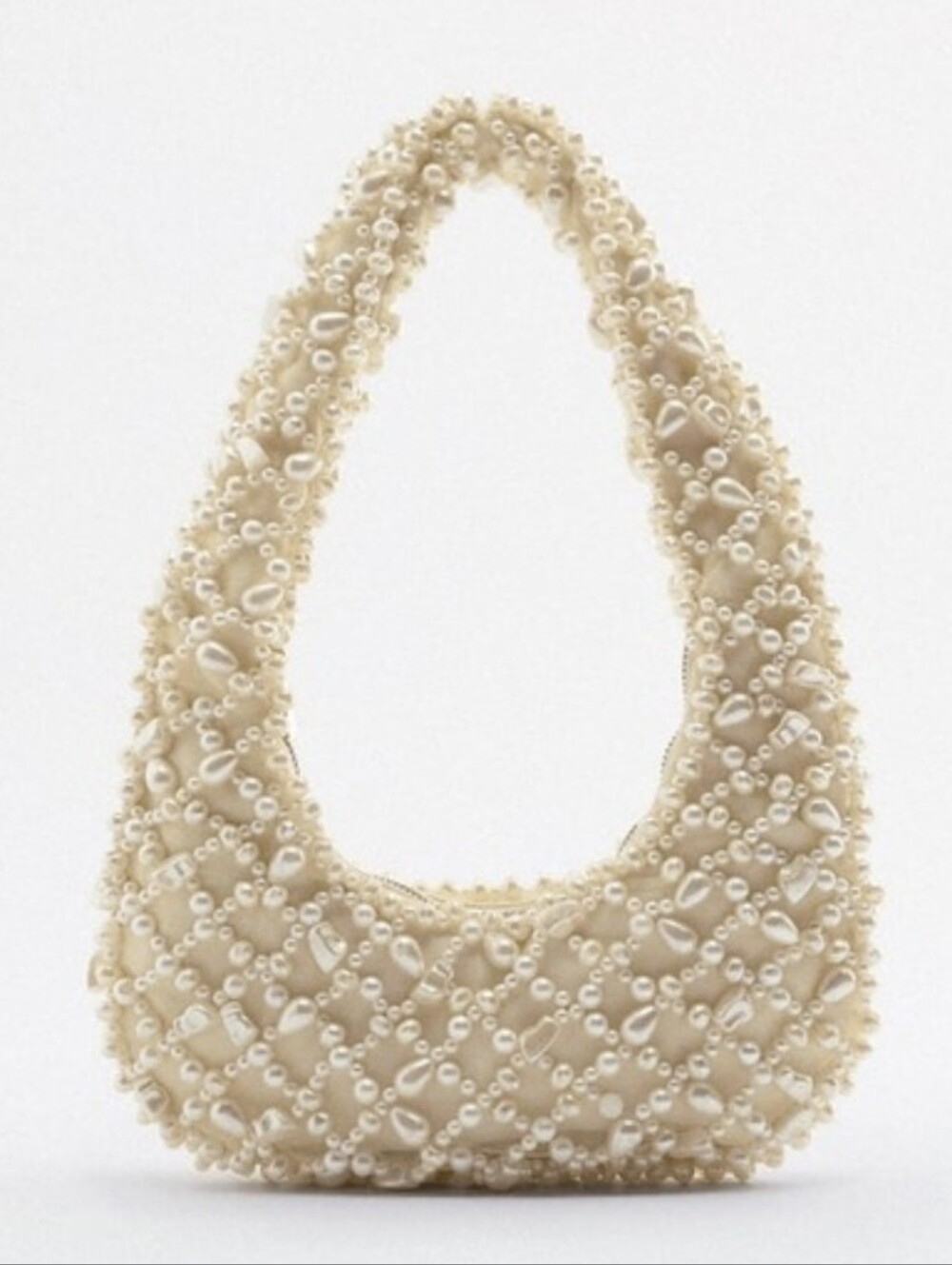 Zara Pearl Shoulder Bag Rare!